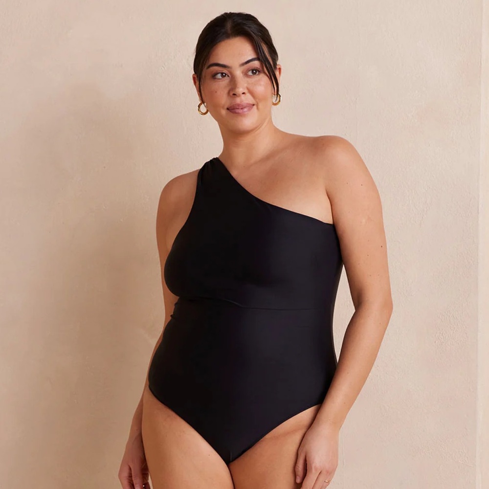 Summersalt The Ruched Sidestroke swim suit sz 20